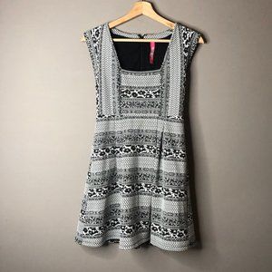 Plenty by Tracy Reese Black and White Mini Dress